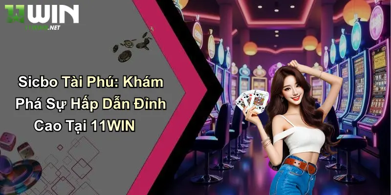 Sicbo Tài Phú: Khám Phá Sự Hấp Dẫn Đỉnh Cao Tại 11WIN 1 Sicbo Tài Phú: Khám Phá Sự Hấp Dẫn Đỉnh Cao Tại 11WIN