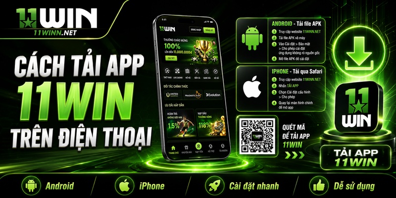 11WIN Massmining - Thiên Đường Giải Trí Đỉnh Cao Mùa World Cup 2026 5 Cách tải app 11WIN trên điện thoại